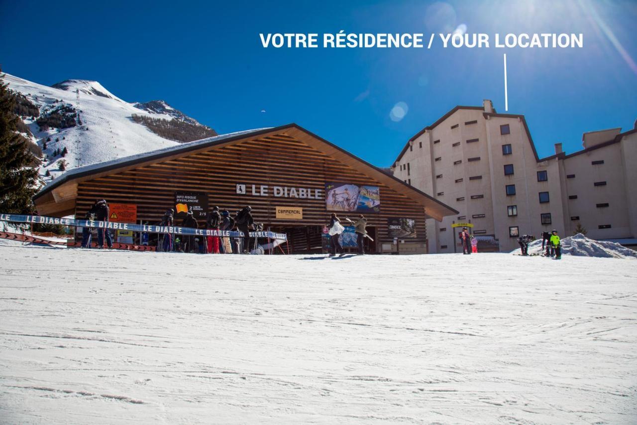 Ferienwohnung Aux Pieds Des Pistes, Les 2 Alpes Vénosc Exterior foto